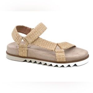 New in the box Corky’s give it a go sandals in raffia - Women’s Size 9 , tan